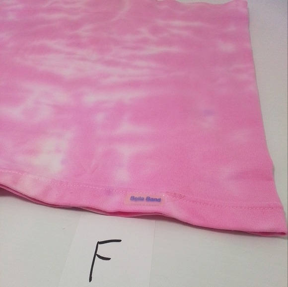 Tie Dye Pink Bella Band Maternity Band NWOT - Picture 5 of 11